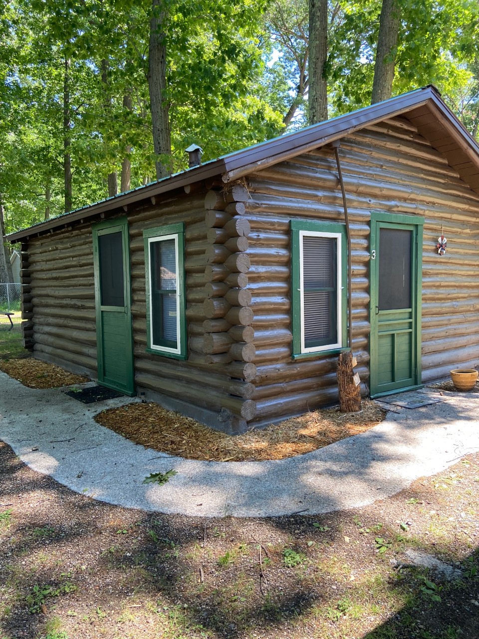 Front of Cabin 3